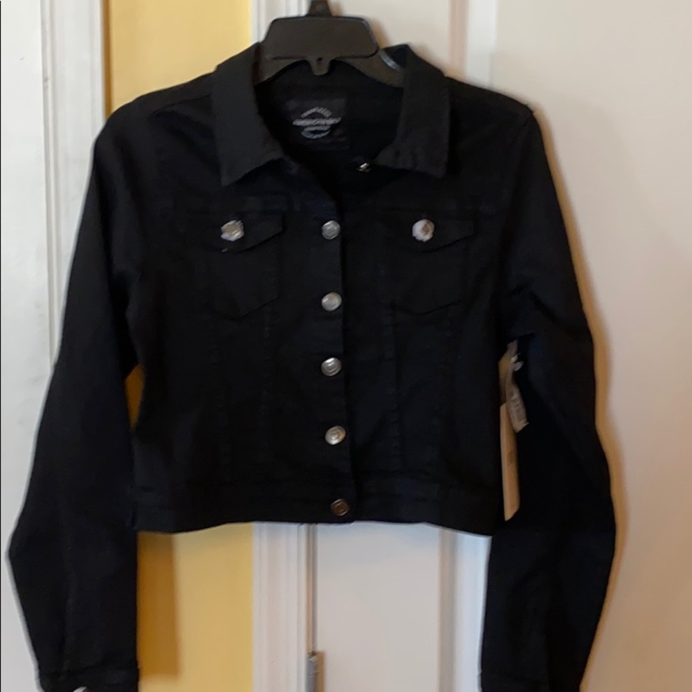 Black Jean Jacket